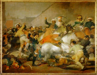 Le 2 mai 1808 à Madrid : la charge des (peinture sur toile)
