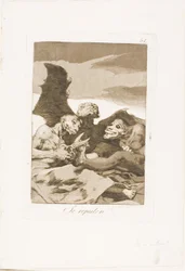 Ils se font beaux, planche 51 de Los Caprichos