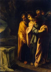 Apôtres au tombeau de Jésus, années 1590