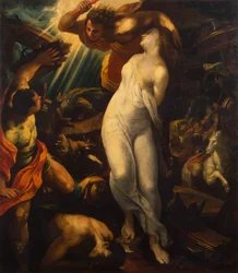 Le martyre de Sainte Catherine, 1600