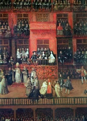 Auto-da-fé sur la Plaza Mayor, Madrid, 30 juin 1680 (détail)