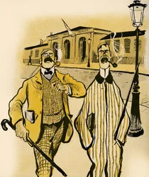 Deux Anglais passent devant une morgue, 1903
