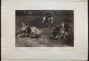 Corridas : Un torero monté sur les épaules d