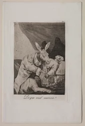 Caprichos : De quelle mauvaise volonté mourra-t-il, vers 1798