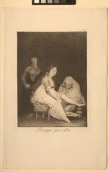 Caprichos : Elle prie pour elle