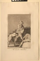 Caprichos : Au comte palatin ou comte du palais de la bouche.