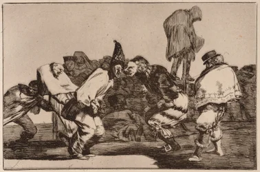 « Folie de carnaval » (Disparate de carnaval), extrait de la série « Los Disparates »