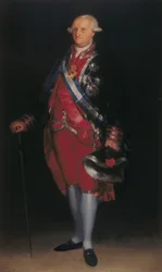 Charles IV en uniforme de colonel des Guardias de Corps, 1800