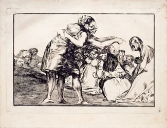 Folie désordonnée de la série Los Disparates, 1815-1819