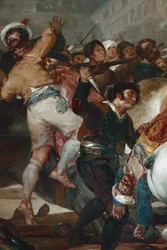 El dos de Mayo (2 mai) ou La charge des Mamelouks (détail)