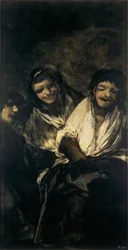 Homme raillé par deux femmes