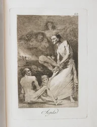 Planche de Los Caprichos, 1797-1798