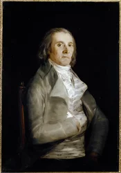 Portrait de Don Andres del Peral (actif 1770-1820) peintre décorateur