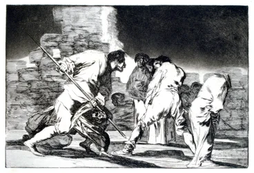 Énigme de la fureur, 1819-1823