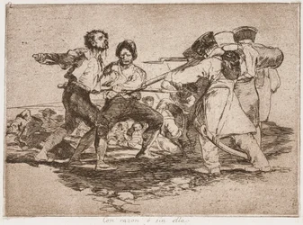 Avec raison ou sans elle, de la série Les Désastres de la guerre