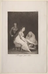 Caprichos: Elle prie pour elle