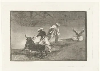 Toreros dans une arène
