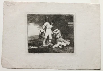 Les désastres de la guerre : Et il n