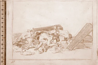 Les Désastres de la guerre : Oreillons des morts