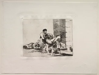 Les horreurs de la guerre : Au cimetière