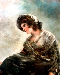 La Laitière de Bordeaux, vers 1824
