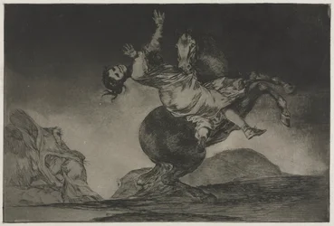 Les Proverbes : Le voleur de chevaux, 1864