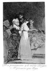 Ils disent oui et donnent leur main au premier venu, 1799