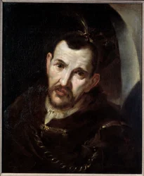 Cacique prisonnier. Portrait d