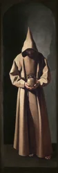 Saint François contemplant un crâne, vers 1635 (huile sur toile)