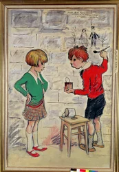 Le Poulbots aux Graffiti