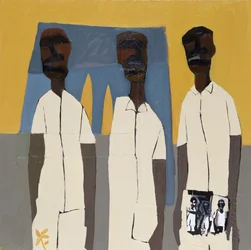 Church Boys III, 2000 (technique mixte sur toile)