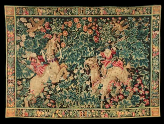 Tapisserie de verdure exotique, possiblement Tournai, vers 1520-50