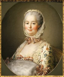 Portrait de la Marquise de Pompadour (Jeanne Antoinette Poisson).