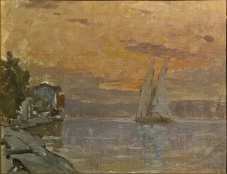 Écorce devant La Grande-Rive