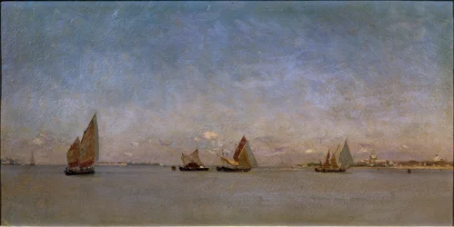 Sortie du Grand Canal, Venise