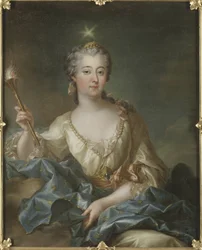 Louise Ulrique de Prusse, reine de Suède et Finlande - Portrait par François-Adrien Grasognon Latinville