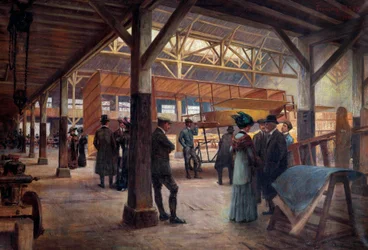 Atelier des frères Gabriel et Charles Voisin (1880-1973 et 1882-1912), pionniers de l