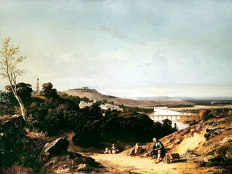 Saint-Cloud et la lanterne de Démosthène, 1837
