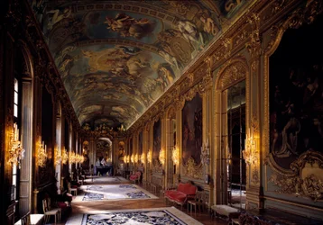 Galerie dorée à l