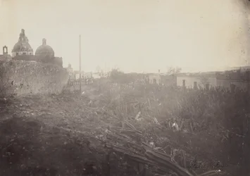 Étude architecturale au Mexique, 1864-69