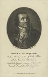 Portrait de Marie Joseph Lequinio 1755-1814, 1795-1799