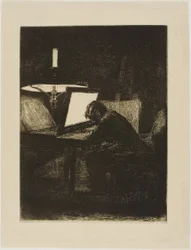 Gravure de François Bonvin
