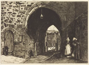 La Porte de Saint-Malo à Dinan