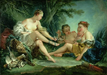 Diane après la chasse