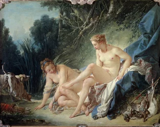 Diane quittant le bain