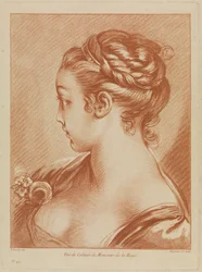 buste de jeune fille