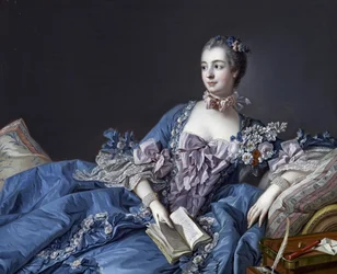 Portrait de la marquise de Pompadour