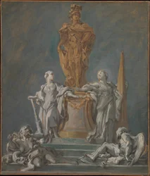 Étude pour un monument dédié à une personnalité princière
