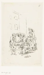 Deux vendeurs de rue