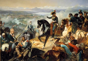 Bataille de Zurich remportée par André Masséna, 25 septembre